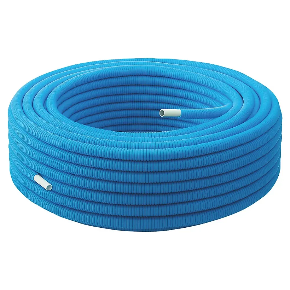 Somatherm for you Tube Et Raccord Multicouche-- Tube multicouche gainé bleu D20 en couronne de 50 mètres