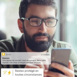 Somfy Alarme Sans Fil-1875254 – Home Alarm Advanced Max, Système d’alarme maison connecté haut de gamme avec détecteurs, sirènes et accessoires