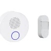 Optex Sonnette Et Carillon-SONNETTE SANS FIL PRISE SECTEUR PLUG + 2USB (USB-A et USB-C)