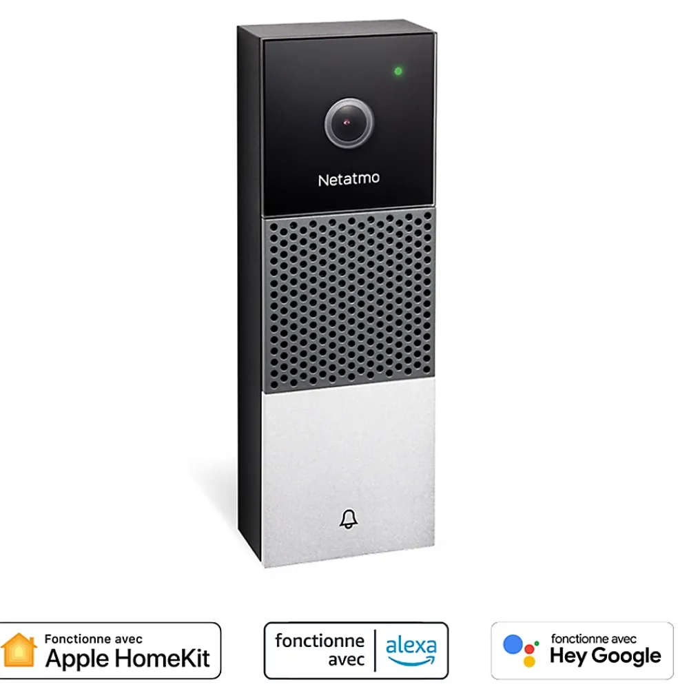 Netatmo Sonnette vidéo filaire intelligente