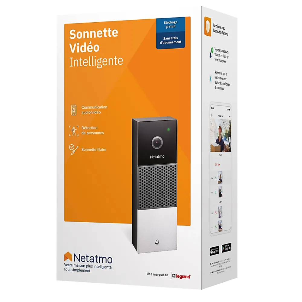Netatmo Sonnette vidéo filaire intelligente