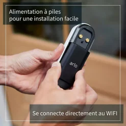 Arlo Sonnette vidéo sans fil blanche