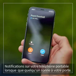 Arlo Sonnette vidéo sans fil blanche