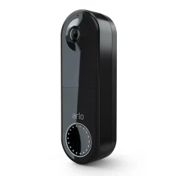 Arlo Sonnette vidéo sans fil connectée noire
