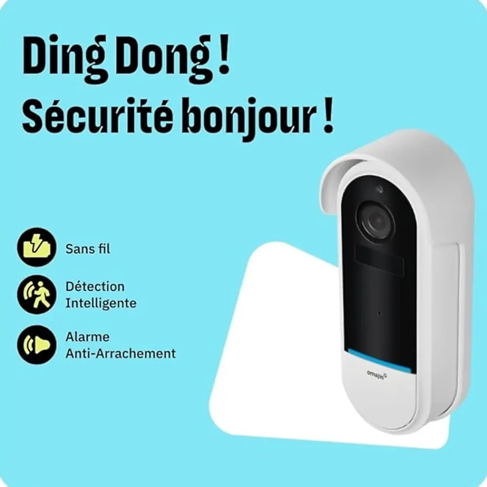 Netatmo Sonnette vidéo sans fil connectée, Omajin by