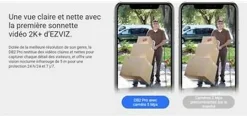 Ezviz Sonnette Vidéo Sans Fil 3k - Db2 Pro
