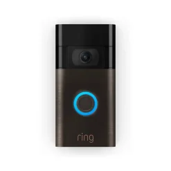 Ring Sonnette Et Carillon-Sonnette vidéo sans fil vidéo Doorbell bronze