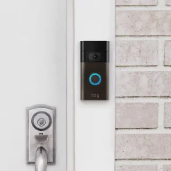 Ring Sonnette Et Carillon-Sonnette vidéo sans fil vidéo Doorbell bronze