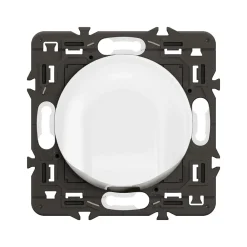 Legrand Sortie de câble Céliane blanc avec support sans plaque