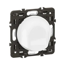 Legrand Sortie de câble Céliane blanc avec support sans plaque