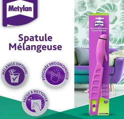 Metylan Spatule mélangeuse pour colles papiers peints L.7,5 x l.2,5 x H.38 cm