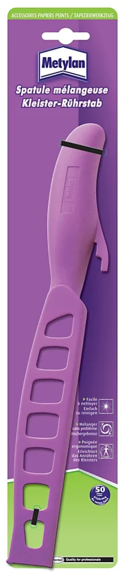 Metylan Spatule mélangeuse pour colles papiers peints ‎L.7,5 x l.2,5 x H.38 cm