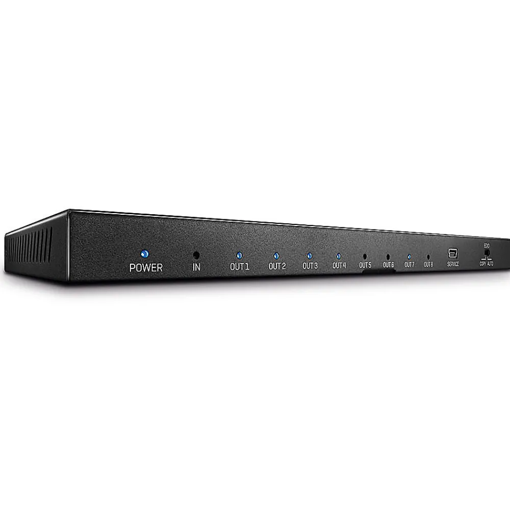 Lindy Amplificateur Tv-Splitter HDMI 2.0 4K60 8 sorties