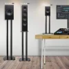 Duronic SPS1022-60 Pieds enceintes 60 cm lestables avec du sable Cônes anti vibrations Set de 2 pour hifi stéréo home cinema