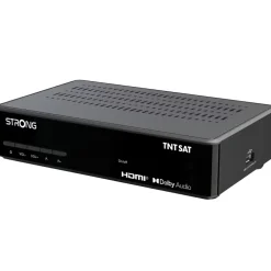 Strong SRT 7410 Décodeur Satellite TNTSAT Astra + Carte TNTSAT + Câble HDMI Offert
