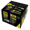 Norail STARBLOCK Coffret de vis Pack Pro 2 200 vis Bois Aggloméré Tête fraisée Torx 9 tailles 1 Porte embouts mousqueton 50 mm