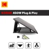 Kodak Station solaire 450W Plug & Play avec Micro-onduleur EVT-400R, technologie bifaciale, rendement de 22%, cellules monocristal
