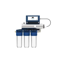 Uvrer Station De Filtration-Station UV Modul'eau 3 filtres 3,7 m3/h - stérilisateur UVc