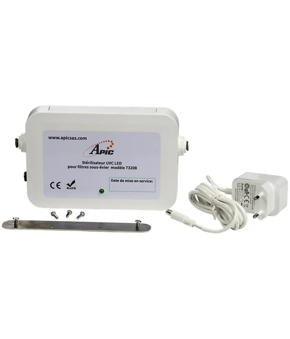 Apic Station De Filtration-Stérilisateur d'eau potable UVC LED