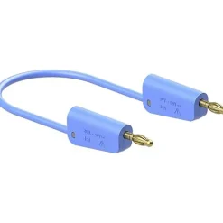 Staubli Stäubli LK-4A-S25 64.1037-20023 cordon de mesure 200 cm bleu, prise 4 mm empilable