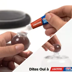 Loctite Colle-Superglue-3 Spécial Verre 3g