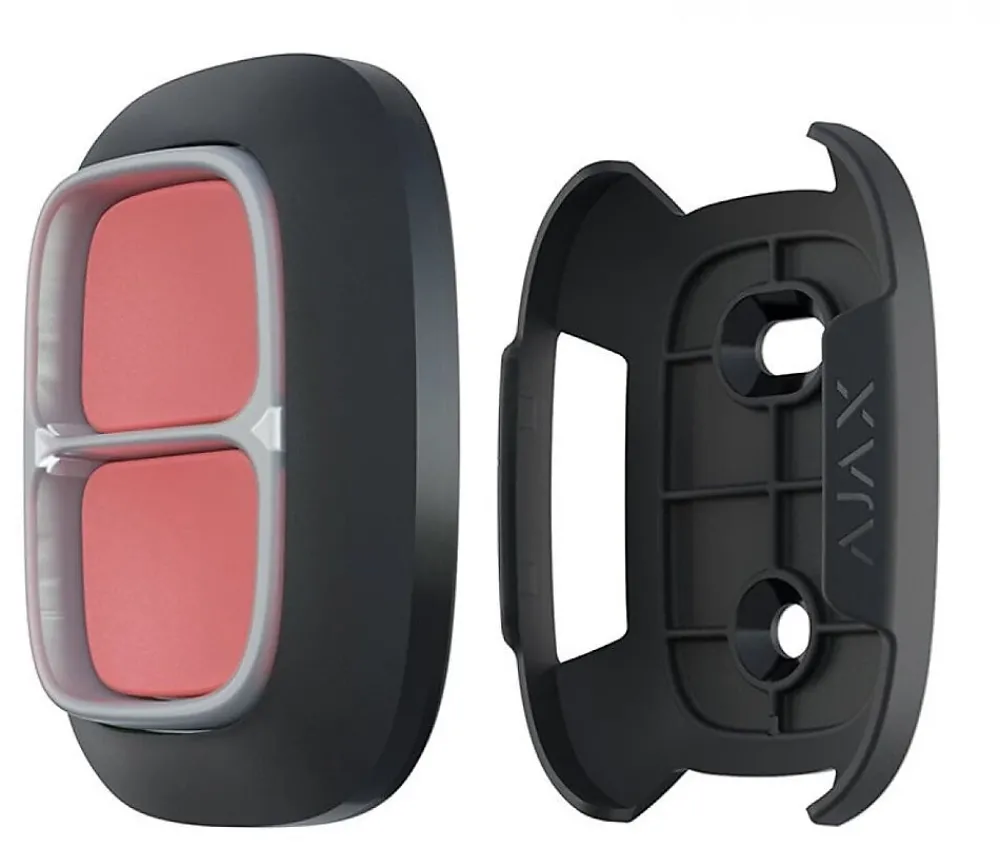 Ajax Box Domotique-Support De Fixation Murale Pour Bouton D'urgence - Noir -
