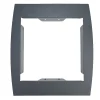 Renz Support grillage rigide & palissade Gris anthr. mat sablé RAL 7016MS