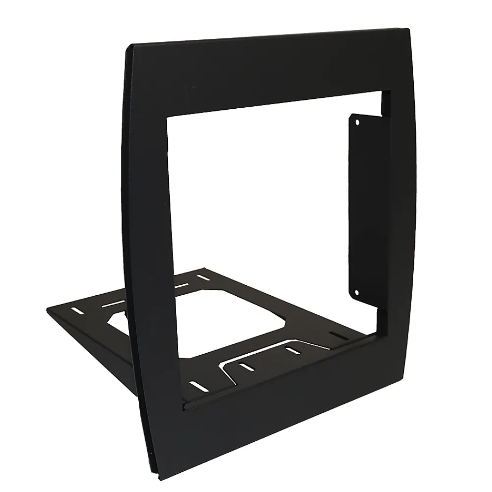 Renz Support grillage rigide & palissade Noir mat sablé RAL 9005MS