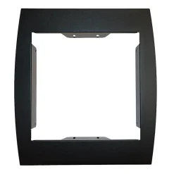 Renz Support grillage rigide & palissade Noir mat sablé RAL 9005MS
