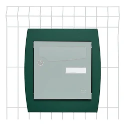 Renz Support grillage rigide & palissade Vert mat sablé RAL 6005MS