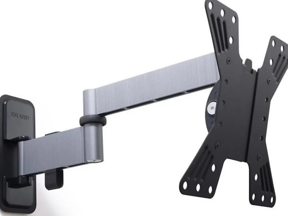 Erard Support Tv-Support mural TV inclinable et orientable EXO 200 TW3 pour écran 15"/37"