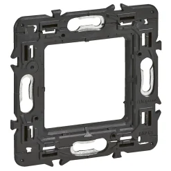 Legrand Plaque De Finition Pour Interrupteur Et Prise À Composer-Support pour fixation à vis Mosaïc et Céliane 2 modules