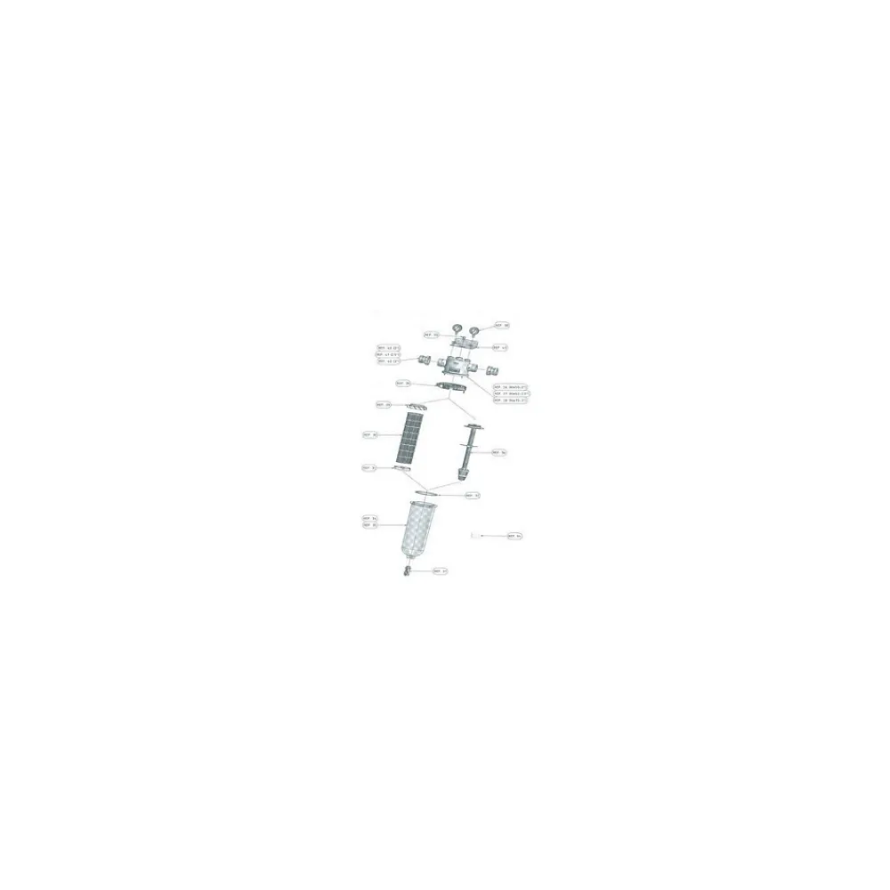 Cintropur Support Pvc Du Tamis Filtrant Nw50/62/75