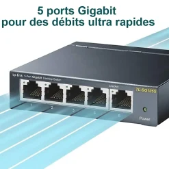 TP-link Switch de bureau 5 ports 10/100/1000 Mbps