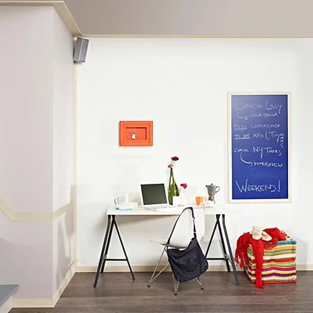 Orac Decor SX163 Plinthe - 10x1,3x200cm (h x p x L) - plinthe décorative polymère Pack 2 pièces , A peindre