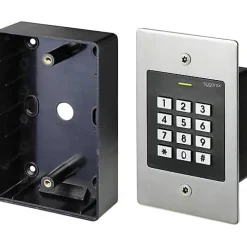 Sygonix Serrure Connectée-SY-4760956 clavier encastré RFID et code, 12 V/DC ou 18 V/DC, IP66