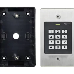 Sygonix Serrure Connectée-SY-4760956 clavier encastré RFID et code, 12 V/DC ou 18 V/DC, IP66