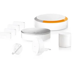 Somfy Alarme Sans Fil-Système d'alarme Home alarme max + Caméra extérieure avec sirène intégrée