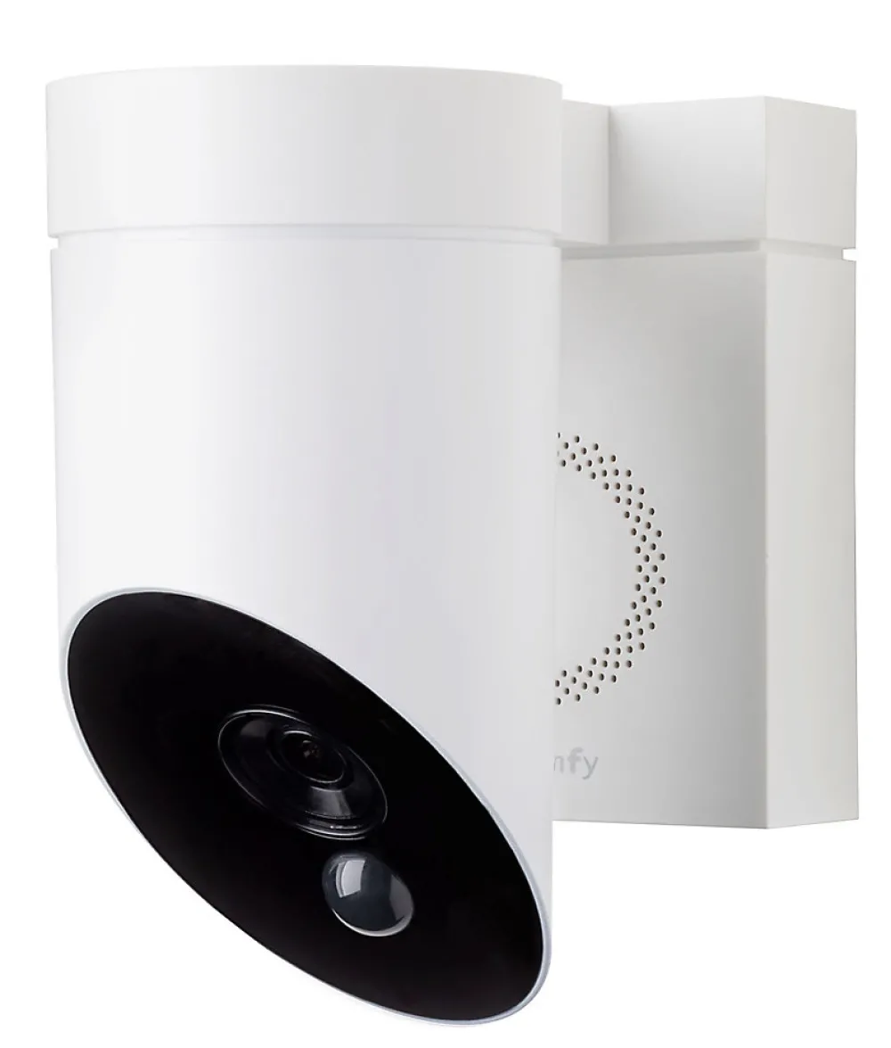 Somfy Système d'alarme Home Alarm Advanced Max 1875254 + Caméra extérieure avec sirène intégrée