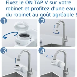 Brita Système de filtration sur robinet ON TAP V