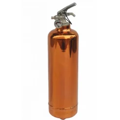 Extincteur Et Couverture Anti-Feu-Système d’extinction d'incendie ABC 1 kg Lifebox avec manomètre cuivre