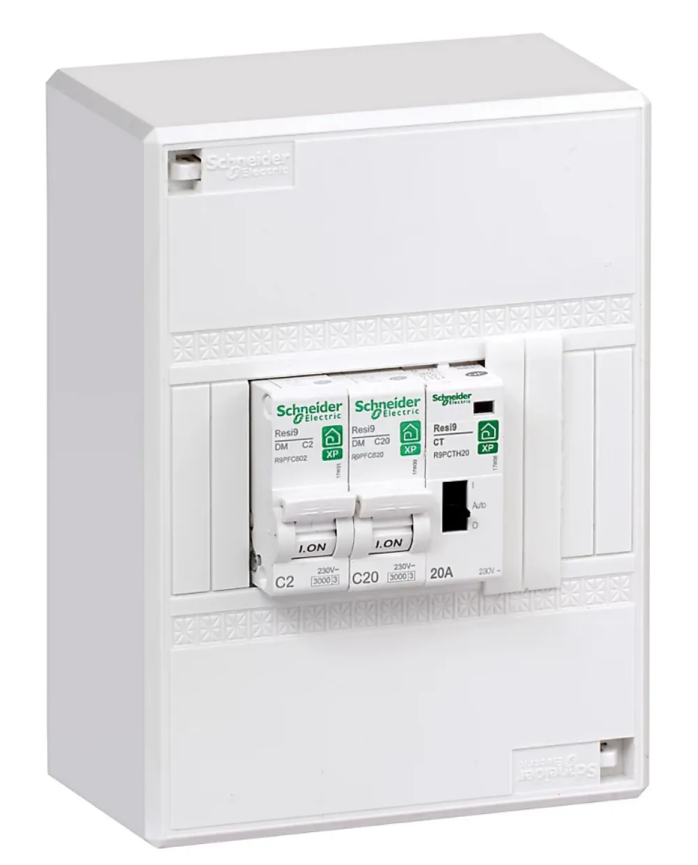 Schneider Electric Tableau Électrique Pré-Équipé-Tableau chauffe-eau 1 rangée Resi9 XP