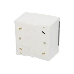 Edo Tableau électrique apparent 4 modules blanc fumé IP44 avec rail DIN 777838