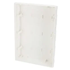 Edo Tableau électrique encastré 36 modules 3x12 blanc fumé IP44 avec rail DIN 777849