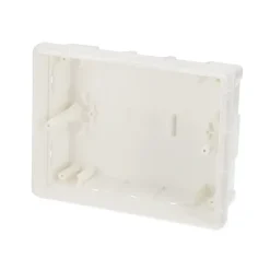 Edo Tableau Électrique Nu-Tableau électrique encastré 8 modules blanc fumé IP44 avec rail DIN 777841
