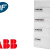 ABB Tableau Électrique Pré-Équipé-Tableau électrique precable (16 disjoncteurs + 4 ID)