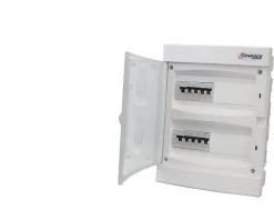 ABB Tableau électrique pré équipé encastré 2 rangées à vis