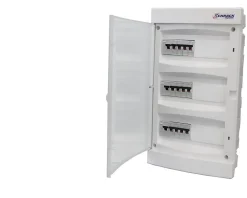 ABB Tableau électrique pré équipé encastré 3 rangées à vis