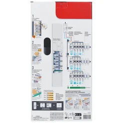 Legrand Tableau Électrique Pré-Équipé-Tableau électrique pré-équipé et pré-câblé 3 rangées - 39 modules (14 inclus)