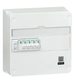 Schneider Electric Tableau électrique pré-équipé et pré-câblé 1 rangée - 13 modules (5 inclus) Resi9 XP